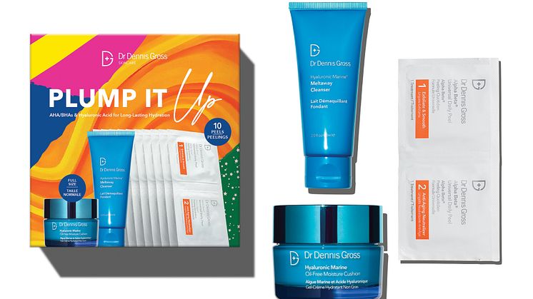 Dr Dennis Gross. Plump it up Hyaluronic Christmas Kit1