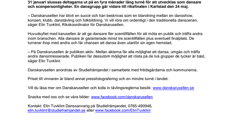 Danskarusellen sprider sig i hela Sverige