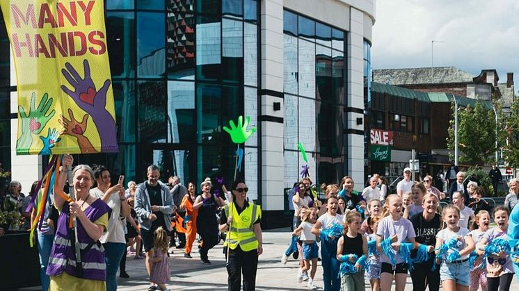 Many Hands Parade comes to Bury