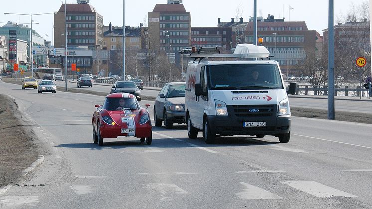 Istapp vid namn Skilži - LTU studenternas nya bil