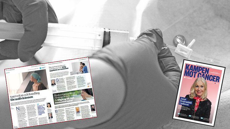 Forskningen har gjort stora framsteg för behandlingen av flera blodcancerdiagnoser, men dessa nya innovativa blodcancerläkemedel når inte behövande patienter i tid och detta måste förändras hävdar Blodcancerförbundet. Foto. Håkan Sjunnesson/montage