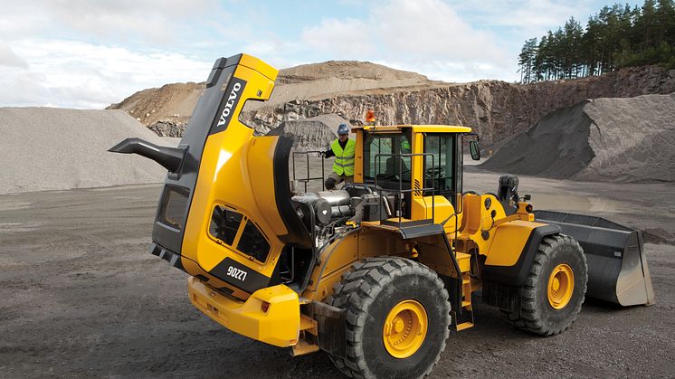 Hjullastare Volvo L150G, L180G, L220G - service