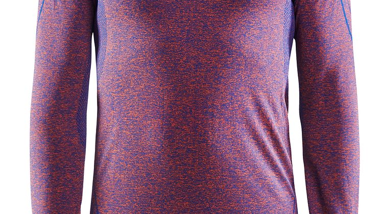 Active Comfort longsleeve i färgen soul/flourange