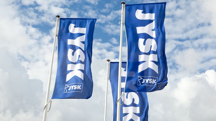 JYSK vlaggen