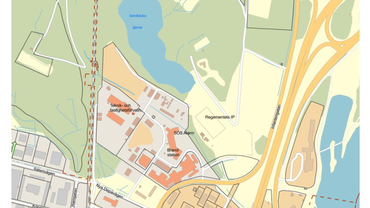 Utbyggnadsområde arenor