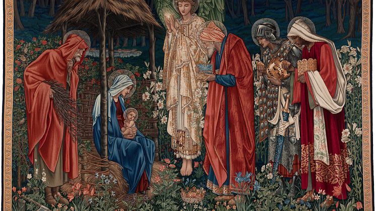 Edward Burne-Jones & William Morris, The Adoration of the Magi, 1894, © Manchester Metropolitan University Special Collections. Foto: Tony Richards