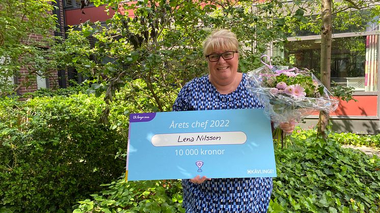Lena Nilsson Årets chef 2022