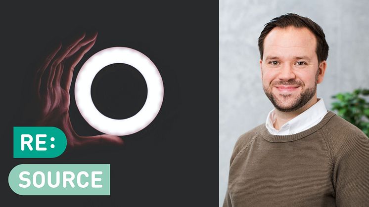 Han vill öka tempot på den cirkulära omställningen  - Klas Cullbrand ny innovationsledare för RE:Source