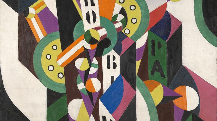 Thorvald Hellesen, «Komposisjon», ca. 1919. © Eckbos Legat. Foto: Nasjonalmuseet / Børre Høstland