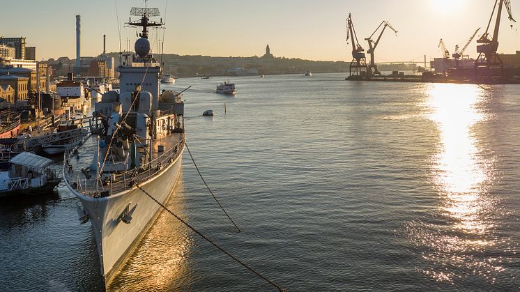 Utställningen "Marinen 500 år" går att besöka ombord jagaren Småland från och med 14 maj.