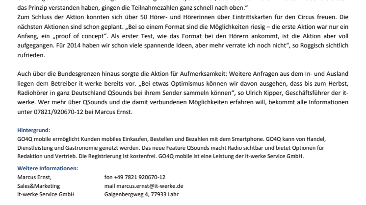 Der richtige Sound macht’s
