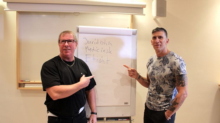 Mikael Hofgren och Carlos Stråberg Romero