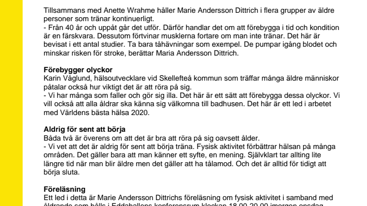 Fler och fler äldre hittar till gymmen