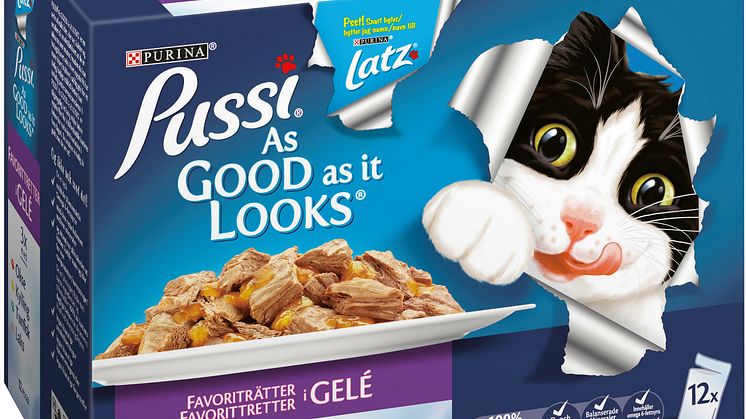 Populär kattmat byter namn- Pussi blir Latz
