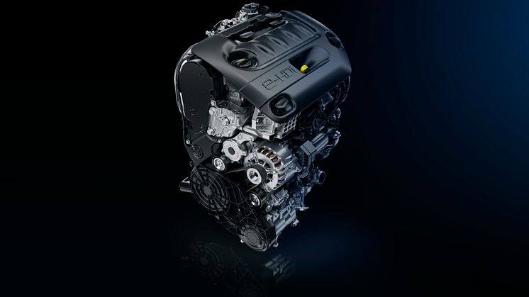 Euro 6-klassad modern och ultrasnål dieselmotor.