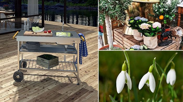 Kolla in uteköket Purus Garden på Trädgårdsmarknad i Helsingborg