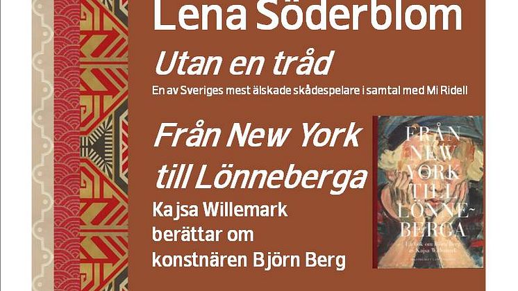Bokbazar - Lena Söderblom och Kajsa Willemark