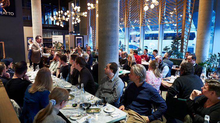 Tørrfiskevent på restaurant Salome i Oslo