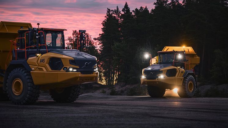 Volvos nya dumperserie - prestanda