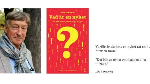 "En nyhet är som en förkylning." Vinnarna i Langenskiölds senaste facebooktävling presenteras här