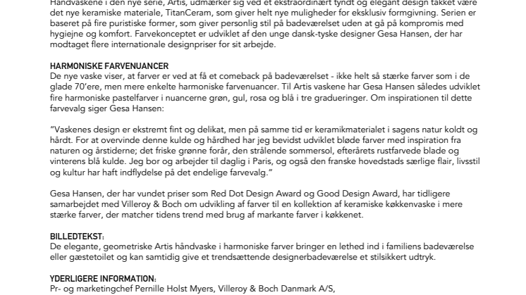 Farver får comeback på badeværelset