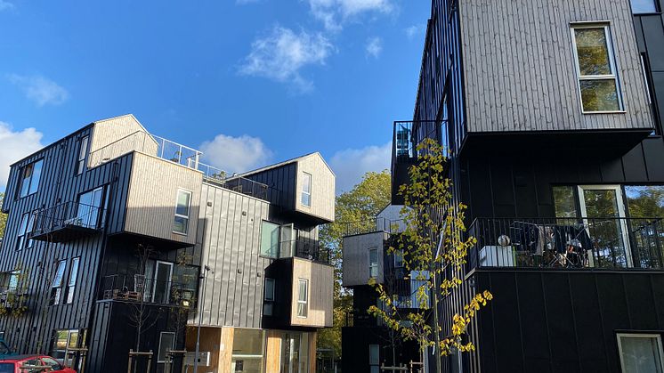 Venligbolig Plus på Frederiksberg. Det er ONV Arkitekter, der har tegnet boligerne på Frederiksberg, og som nu også har tegnet de indledende projektskitser i Rødovre.