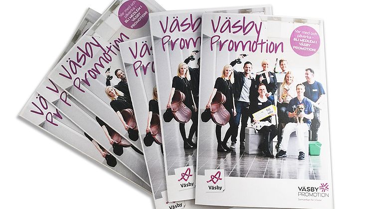 Väsby Promotion lanserar ny medlemsfolder