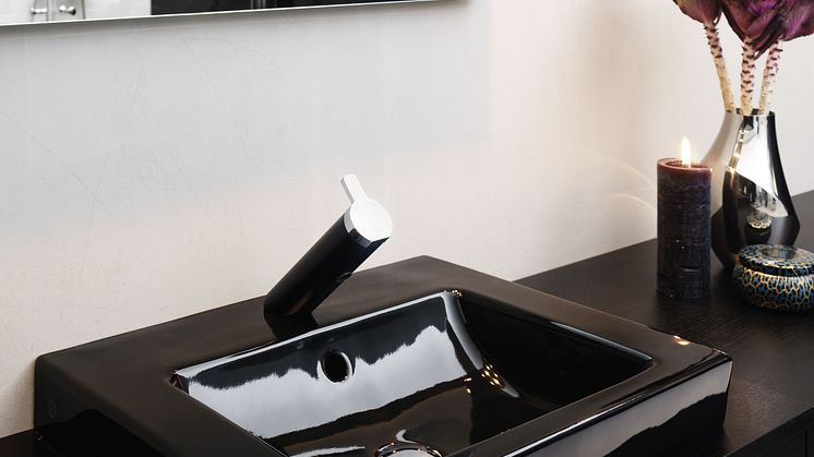 Handfat Gustavsberg Artic Black Edition