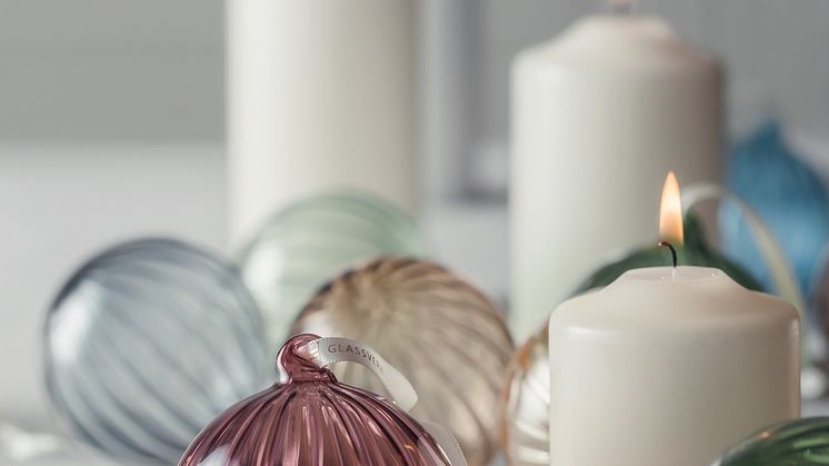 NYHETER - Munnblåste julekuler