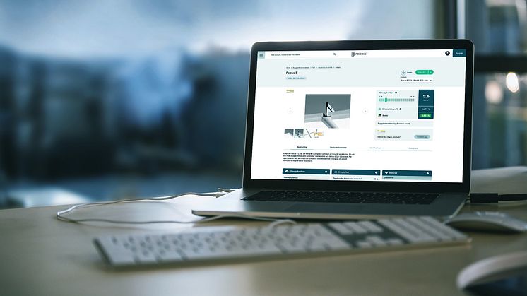Exempel på en produktsida