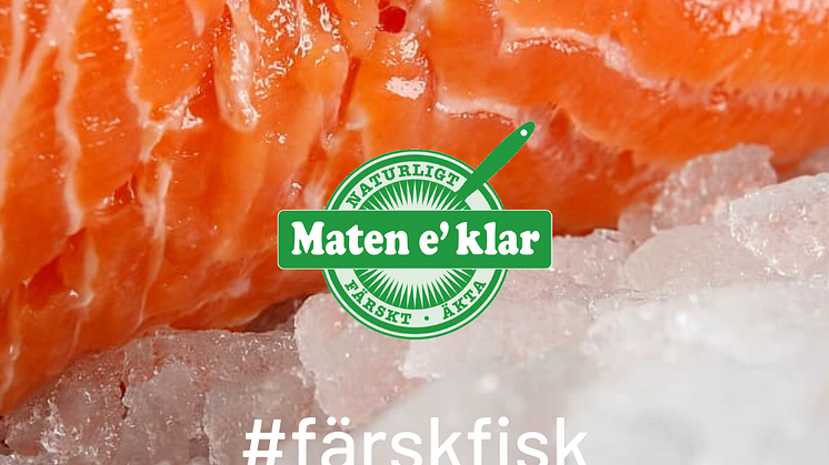 Maten é Klar Färsk Fisk
