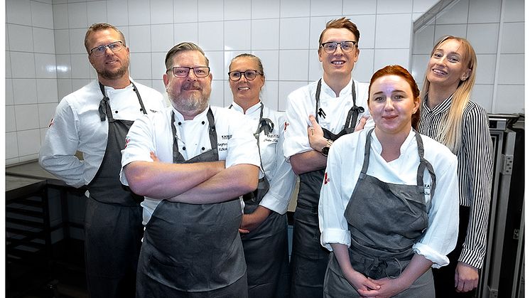 Från vänster: Mikael Söder, Magnus Hammar, Sofie Söder, Daniel Höglund, Frida Karlsson, Lea Ahlstrand
