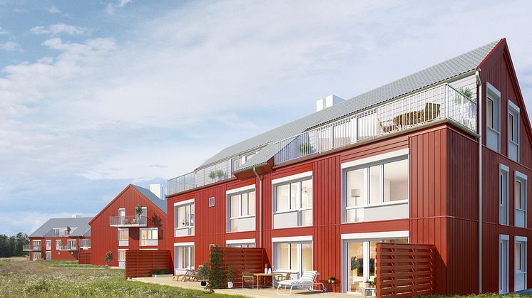 HSB bygger vid havet i väster