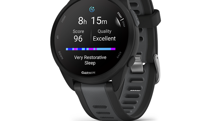 Garmin_Forerunner 165_Schwarz Schiefergrau (c) Garmin Deutschland GmbH