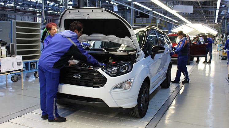 Produktion av nya EcoSport.