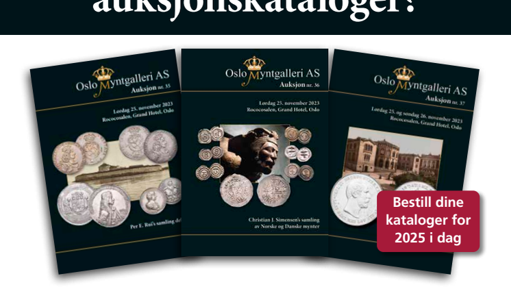 Bestill din auksjonskatalog