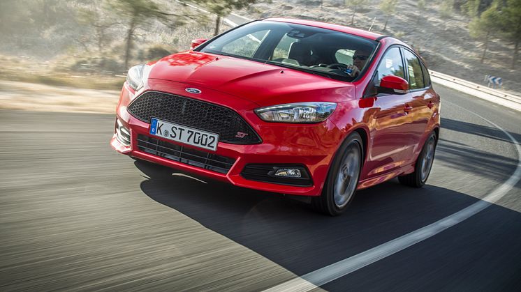 Nye Ford Focus ST - nå også i dieselversjon