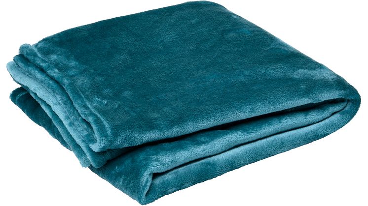 NYHET! Blanket Fanny 125x150 cm Petrol Polyester 7,99 EUR.jpg