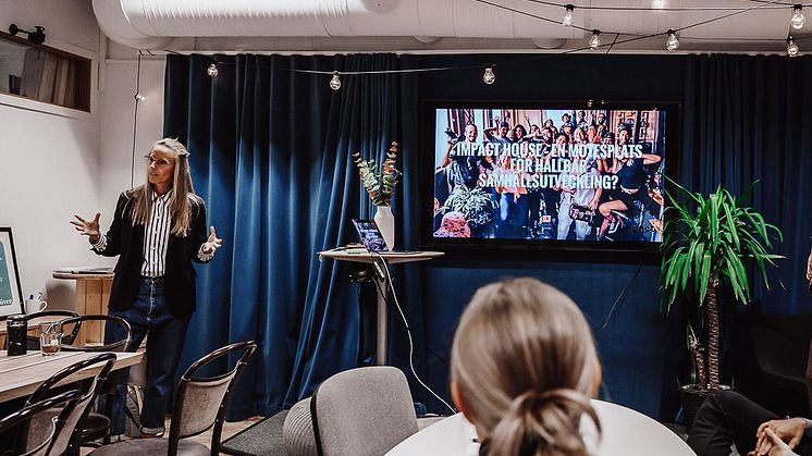 Lina Borghardt, Coompanion Halland berättar om Impact Collaboration Day