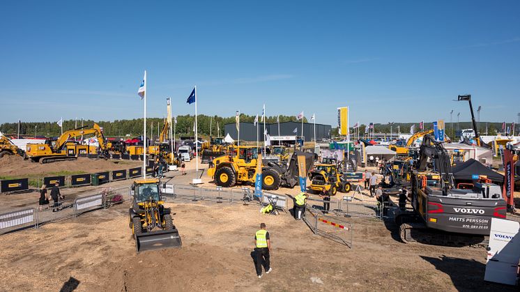 Maskinmässan Load Up North fortsätter under fredagen och lördagen på Boden Arena i Boden. Bild: Lars-Olof Tandberg