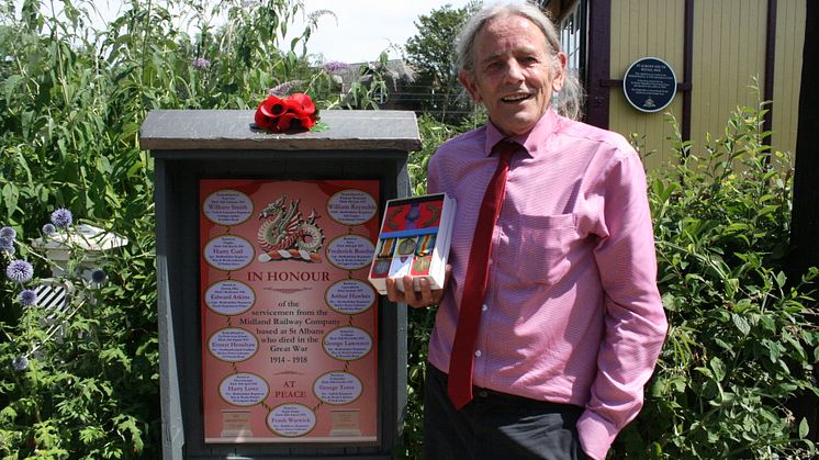 St Albans City station history panel