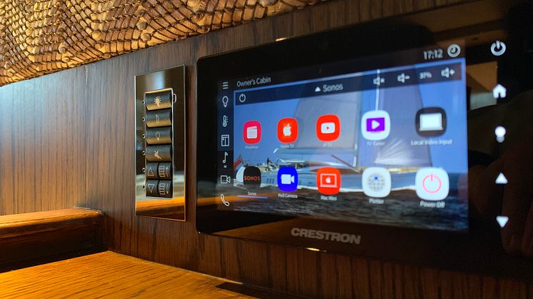 A UK specialist AV and systems integrator has won Europe’s 2021 Crestron Integration Award for its bespoke onboard Crestron control solution