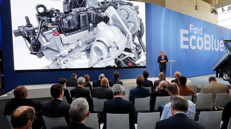 Fords dieselrevolusjon har verdenspremiere på IAA i Hannover i dag.