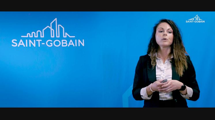 Presentation av hållbarhetsberättelse 2022 Saint-Gobain Sverige.
