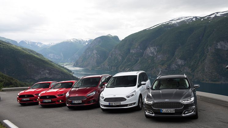 Fords salg i Europa økte med over 20% i november