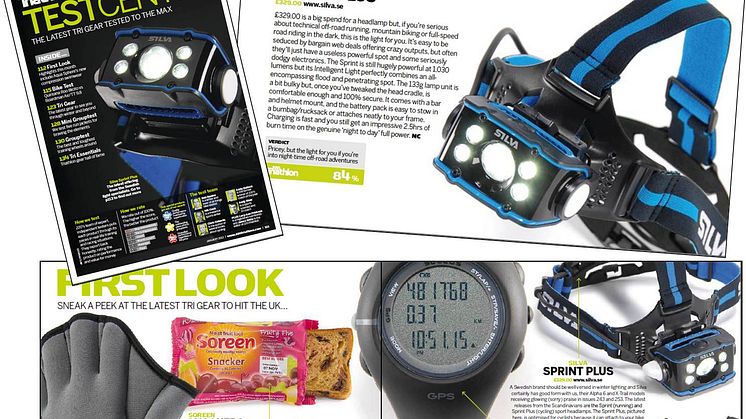 Nik Cook has reviewed the Silva Sprint in leading UK magazines