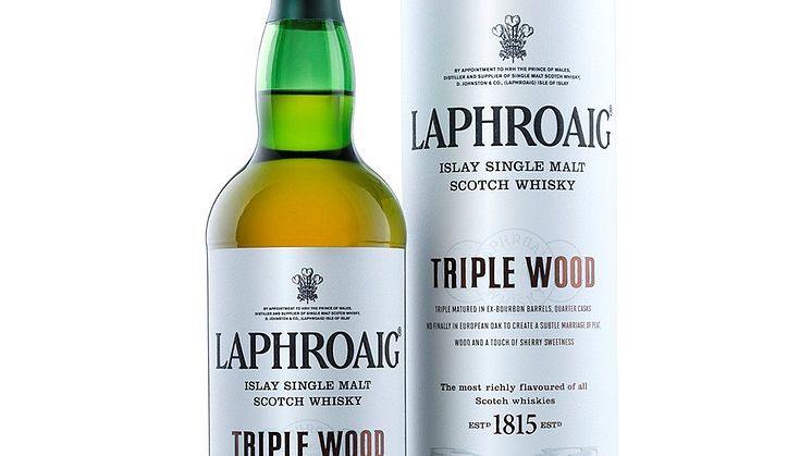 Laphroaig Triple Wood bästa rökwhisky i Maltwhisky-VM 2014