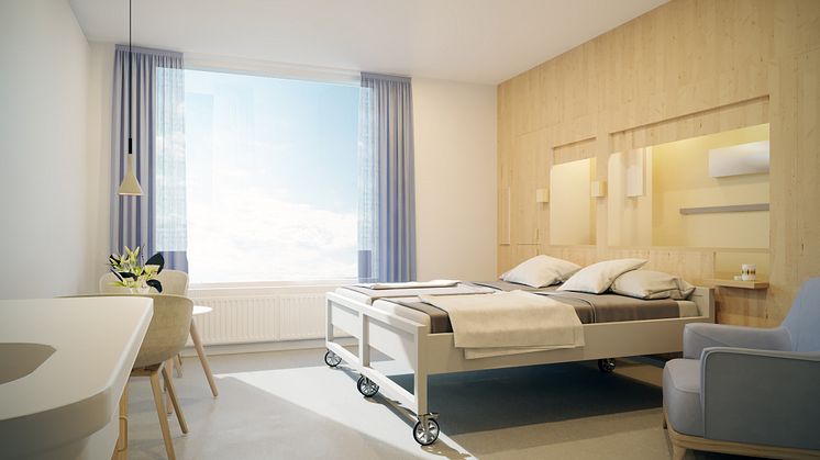 Tungt vårduppdrag till Liljewall – ritar vidare på förlossning- och neonatalvårdens nya byggnad på Östra sjukhuset