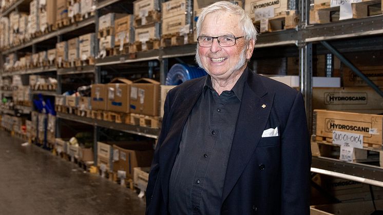 Hydroscands grundare, Björn Holmström, blickar tillbaka på åren som har gått.