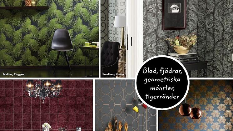 Inredningstrend, Glammig retro